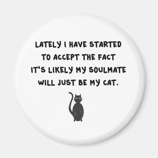 Cat Soulmate Magneet (Voorkant)