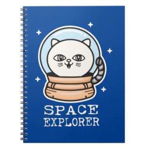 Cat Space Explorer Notitieboek