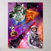 Cat Space Federation Poster (Voorkant)