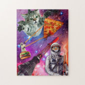 Cat Space Federation Poster Legpuzzel (Verticaal)