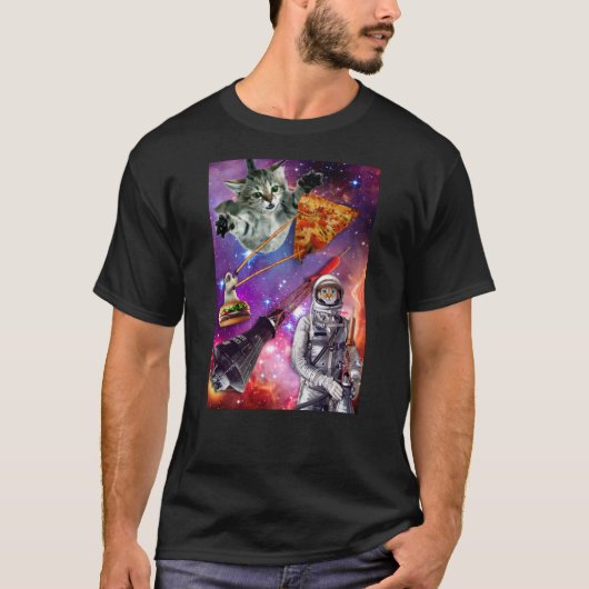 Cat Space Federation T-shirt (Voorkant)