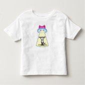 Cat Spaceship Kinder Shirts (Voorkant)