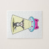 Cat Spaceship Legpuzzel (Horizontaal)
