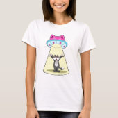 Cat Spaceship T-shirt (Voorkant)