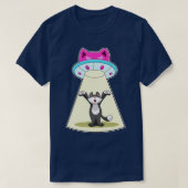 Cat Spaceship T-shirt (Design voorkant)