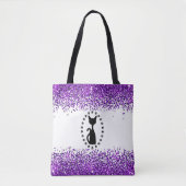 Cat Sparkle Canvas tas! Tote Bag (Voorkant)