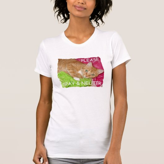 Cat Spay & Neuter Tanktop (Voorkant)