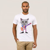 CAT-SPEELELEKTRISCHE GUITAR T-Shirts (Voorkant volledig)