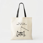 Cat-speelgoed is mislukt - Funny Cat-Canvas tas (Voorkant)