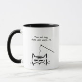 Cat-speelgoed is mislukt - Funny Cat Coffee-Mok Mok (Links)