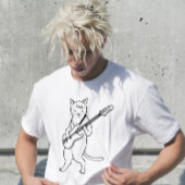 CAT-SPELBASS GUITAR T-SHIRTS
