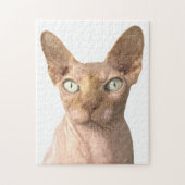 Cat Sphynx Portrait Legpuzzel (Verticaal)