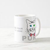 Cat Spint grappig aanpasbaar Koffiemok (Voorkant rechts)