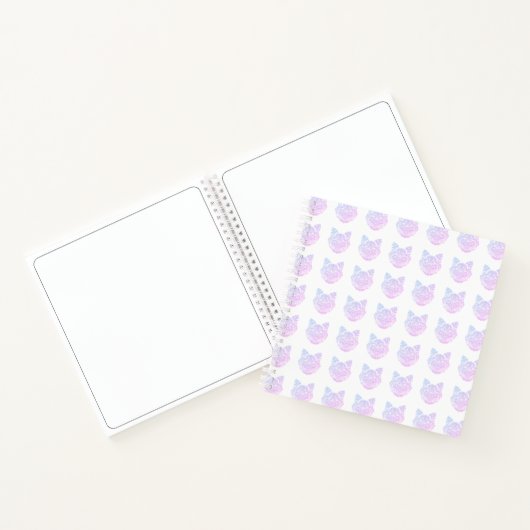 Cat Spiral Notitieboek (Binnen)