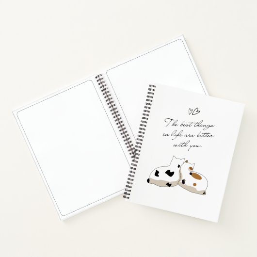 Cat Spiral Notitieboek - Purrfect voor uw gedachte (Binnen)