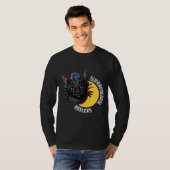 Cat Spirit Animal Long hoeve T-Shirt (Voorkant volledig)