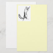 Cat Springings Briefpapier (Voorkant / Achterkant)