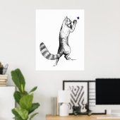 Cat Springings Poster (Thuiskantoor)