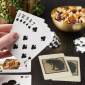 Cat - Square Animals Illustratie Pokerkaarten (Insitu)