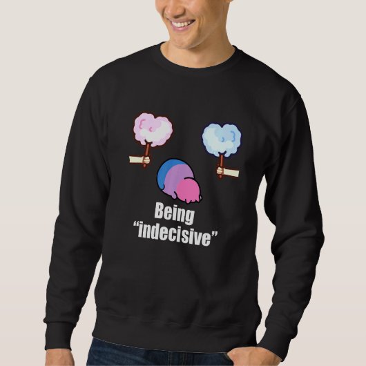 Cat Stack Bisexual Pride Cute Bi Flag Lgbt Animal Trui (Voorkant)