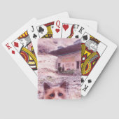 Cat Stare Classic Speelkaarten (Achterkant)