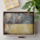 Cat Steampunk 1 Decoupage papier (Geschenk)