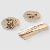 Cat Steampunk  Retro Style Machine Handwaaier (Niet-gemonteerd)