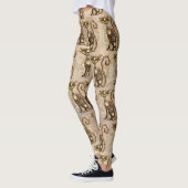 Cat Steampunk  Retro Style Machine Leggings (Links)
