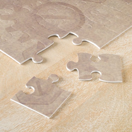 Cat Steampunk  Retro Style Machine Legpuzzel (Zijkant)