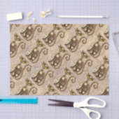 Cat Steampunk  Retro Style Machine Tissuepapier (Craft)