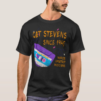 Cat Stevens sinds 1948 Muziek T-shirt