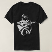 Cat Stevens - White Stencil Essential T-Shirt (Design voorkant)