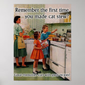 Cat Stew Funny Poster Print Humor (Voorkant)