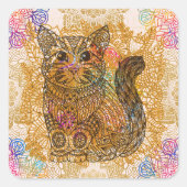 Cat Sticker (Voorkant)