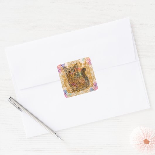 Cat Sticker (Envelop)