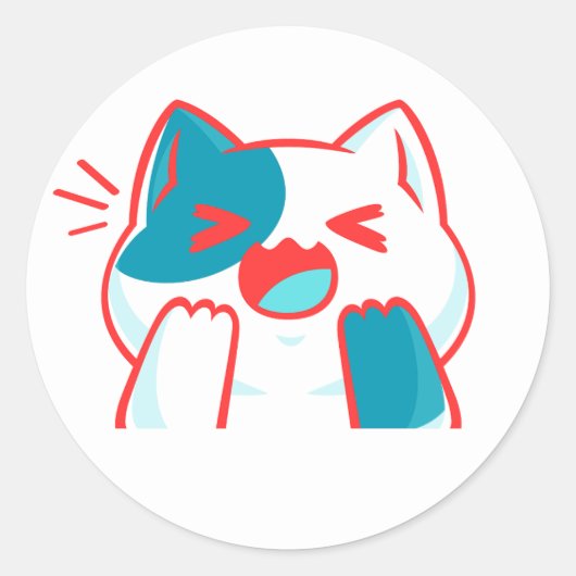 Cat Sticker (Voorkant)