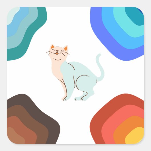 Cat Sticker (Voorkant)