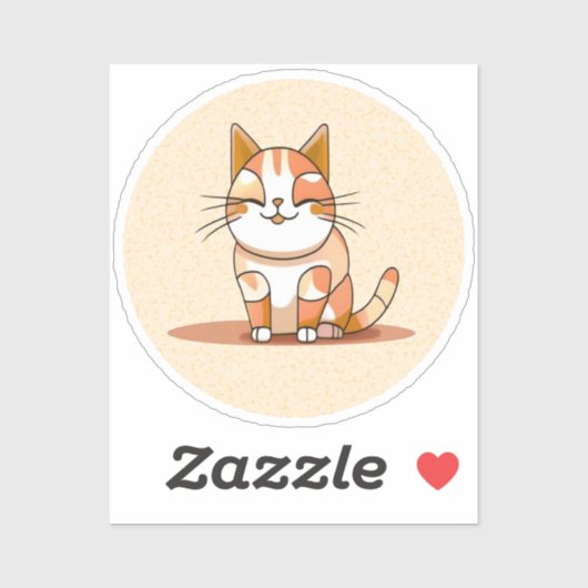 cat sticker (Vel)