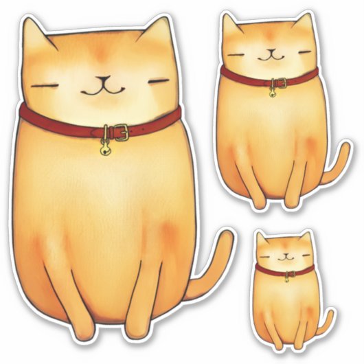 Cat Sticker (Voorkant)