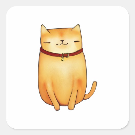 Cat Sticker (Voorkant)