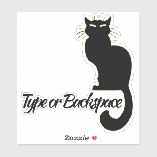 Cat Stickers Personalized Le Chat Cat Decals (Vel)