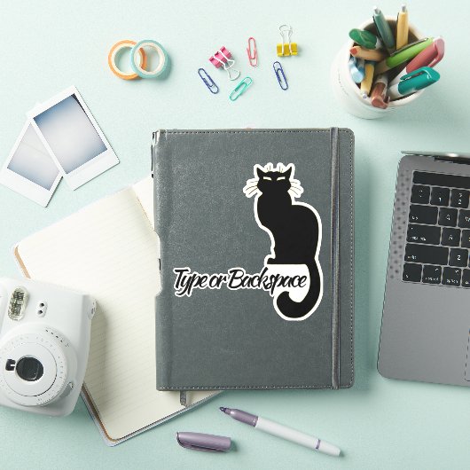 Cat Stickers Personalized Le Chat Cat Decals (iPad Cover)