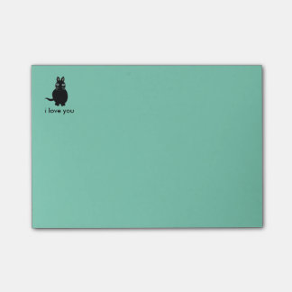 Cat Sticky Post it Note Pad
