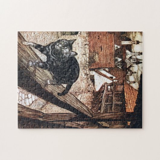 Cat Stole Away Legpuzzel (Horizontaal)