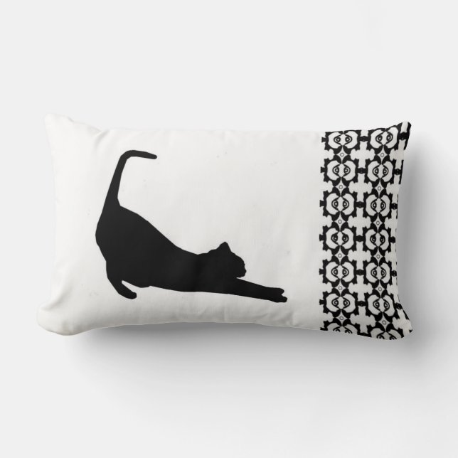 Cat Strech Cushion Kussen (Voorkant)