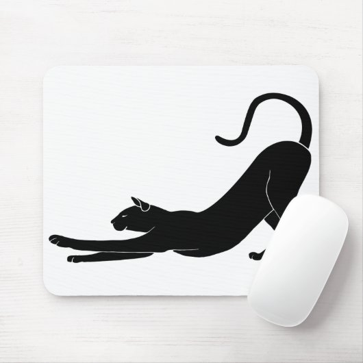 Cat Stretching Muismat (Met muis)