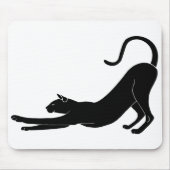 Cat Stretching Muismat (Voorkant)