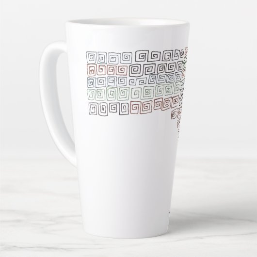 Cat Strong Coffee Latte Mok (Linkerhoek)