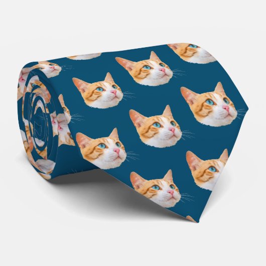 Cat Stropdas (Opgerold)
