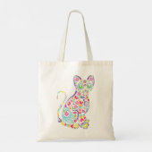 Cat Sugar Skull Dia de Los Muertos Cute Mexican da Tote Bag (Achterkant)